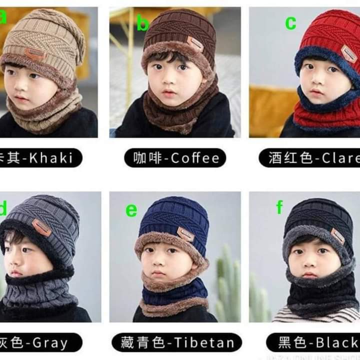 Kids scarf set