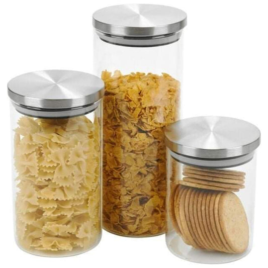 Airtight glass containers