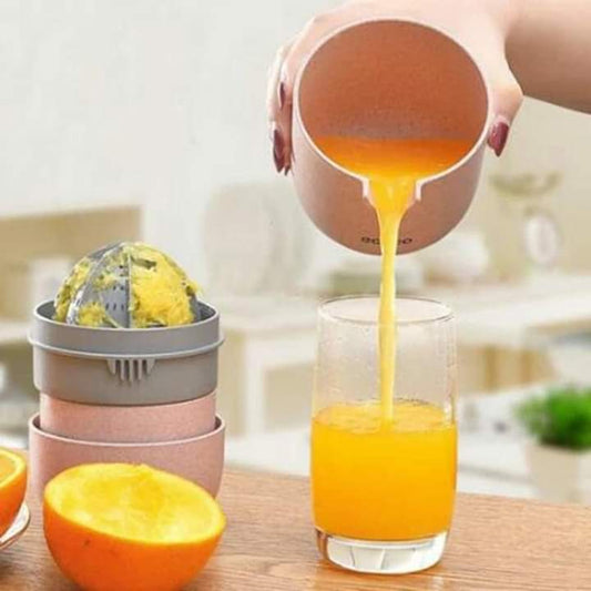 Portable manual juicer