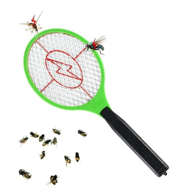 Rechargeable Electric Mosquito and Fly Swatter Racket