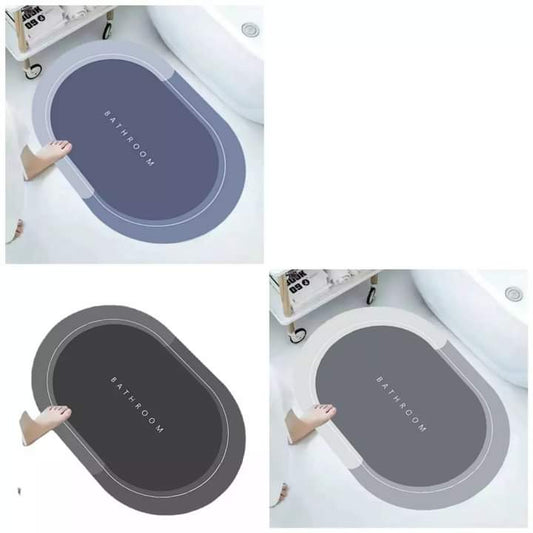 Antislip absorbent mat