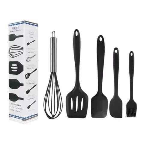 Silicone spoon set