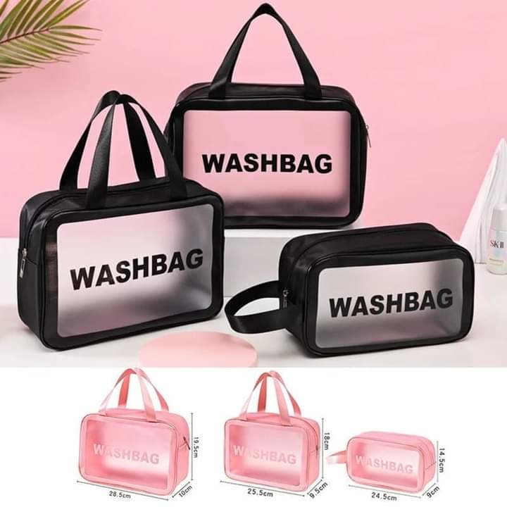 Waterproof cosmetics bag