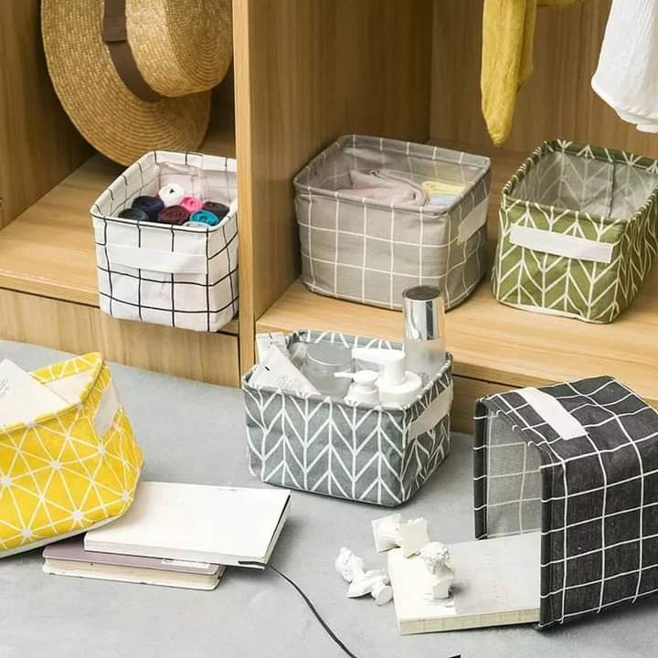 Minimalist storage baskets