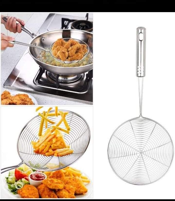 Stainless steel chips spoon