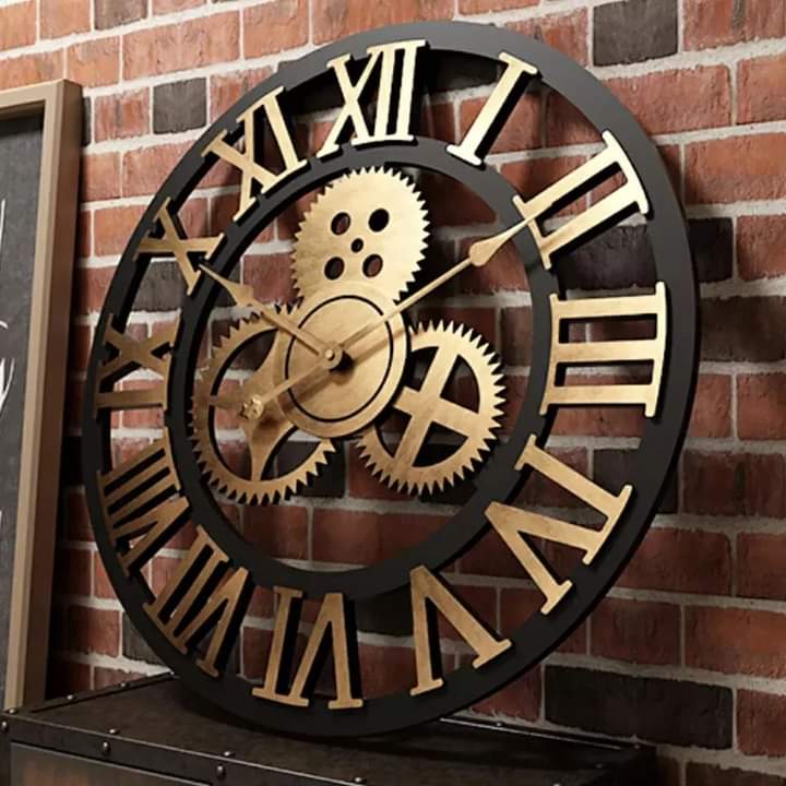 Roman wall clock