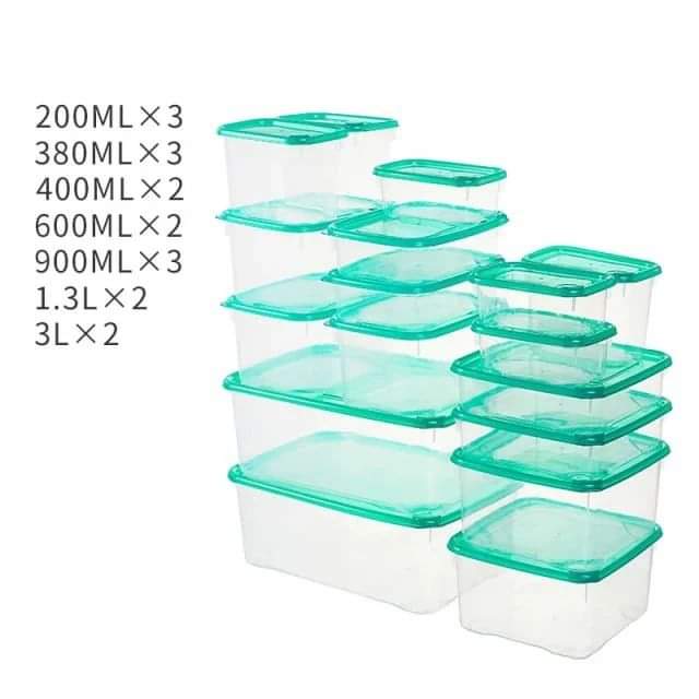 Crisper container set