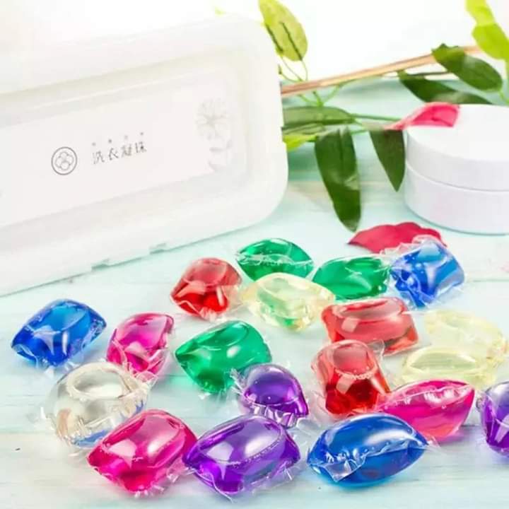 Laundry gel beads