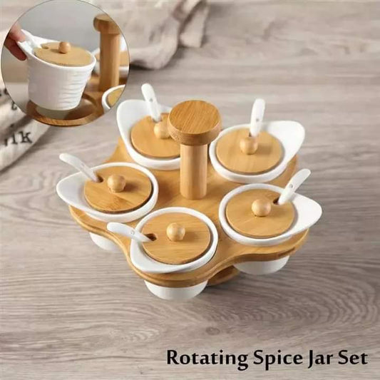 Ceramic rotating tray