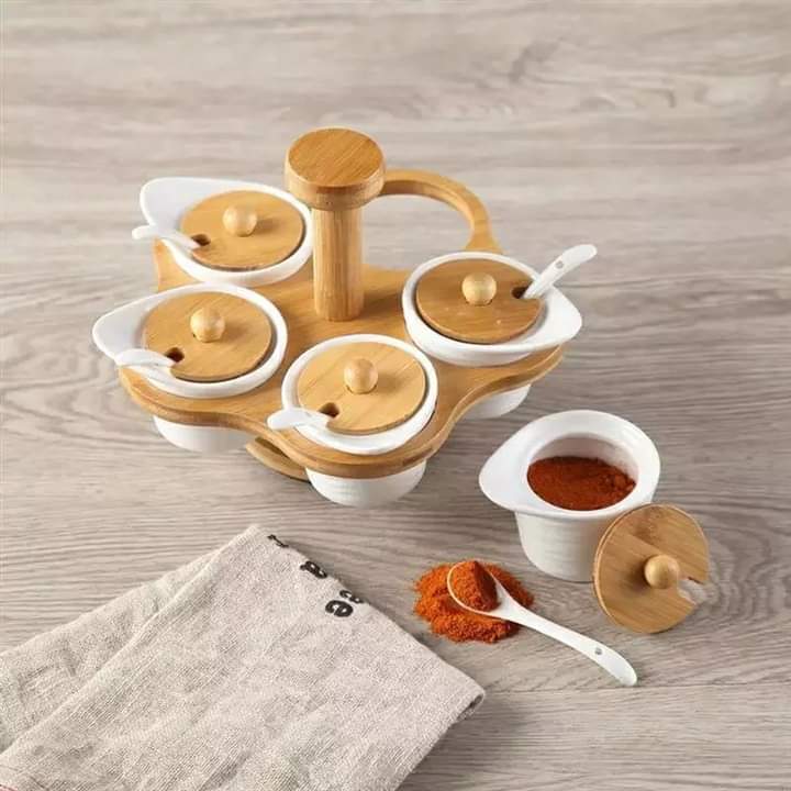 Ceramic rotating tray