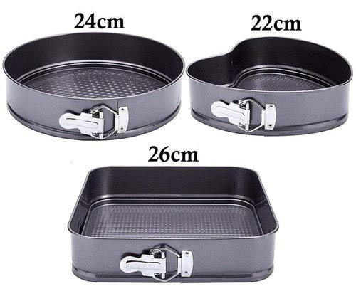 Non stick baking tins