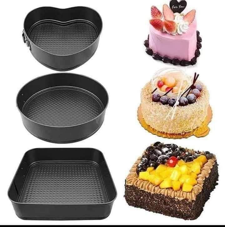 Non stick baking tins