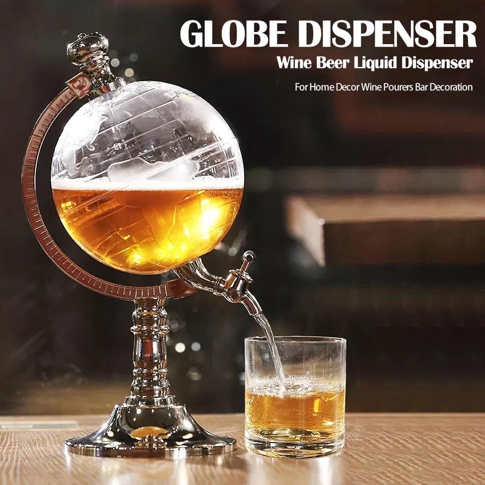 Globe wine dispensor