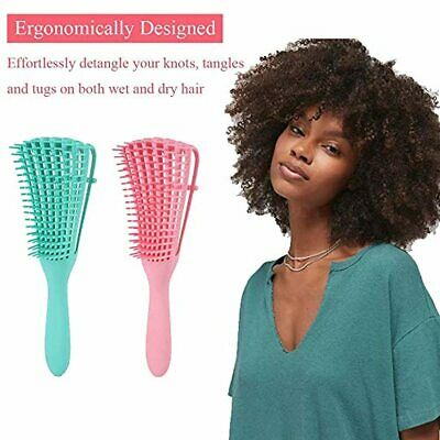 Detangling hair brush