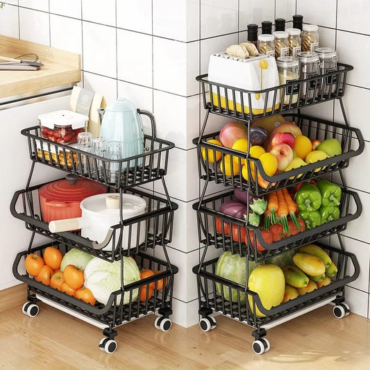 4 tier vegetable rack