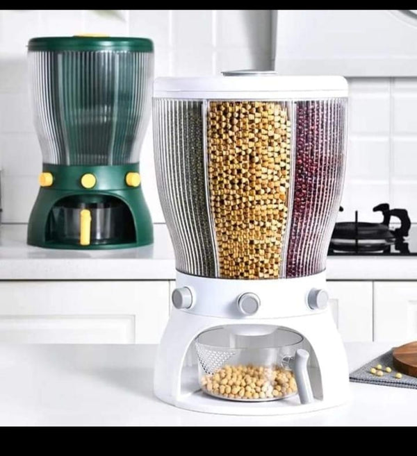 Rotating cereal dispenser