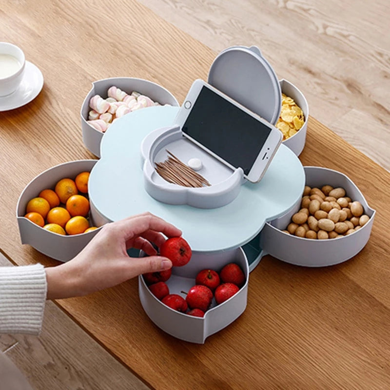 Rotating fruit bowl