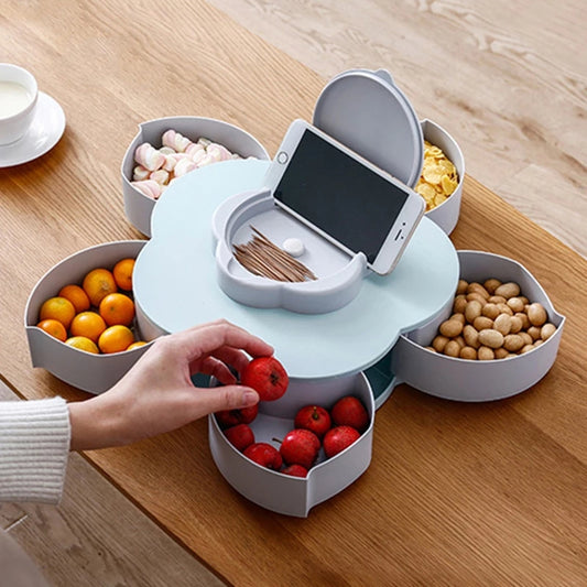 Rotating fruit bowl