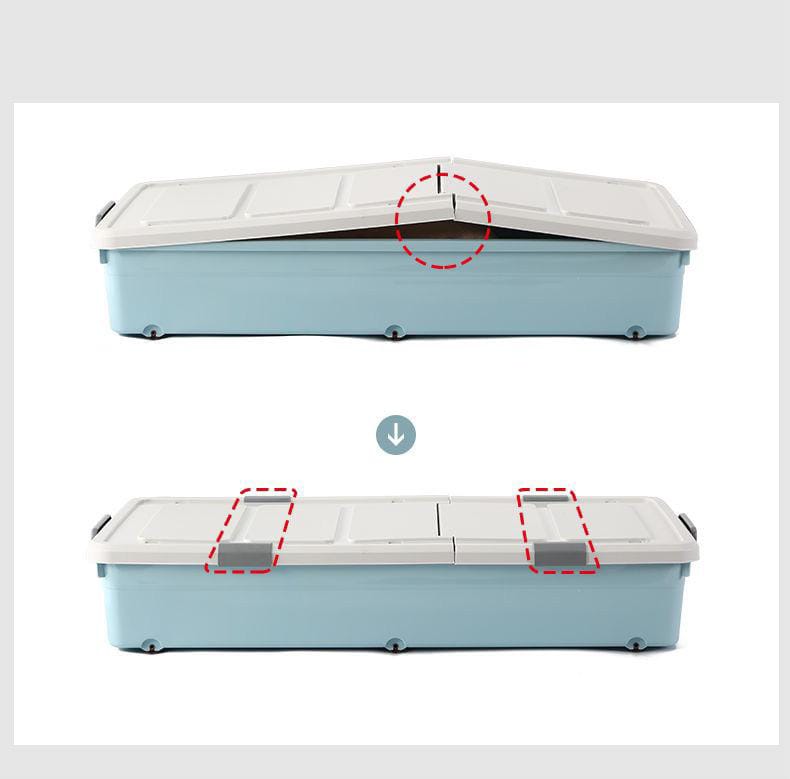 Underbed storage bins