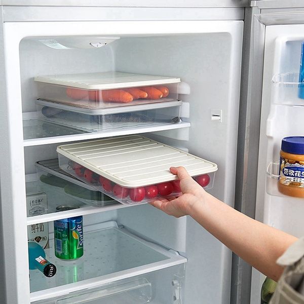 Stackable fridge containers