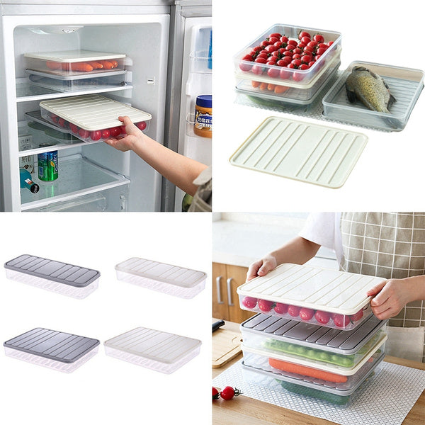 Stackable fridge containers