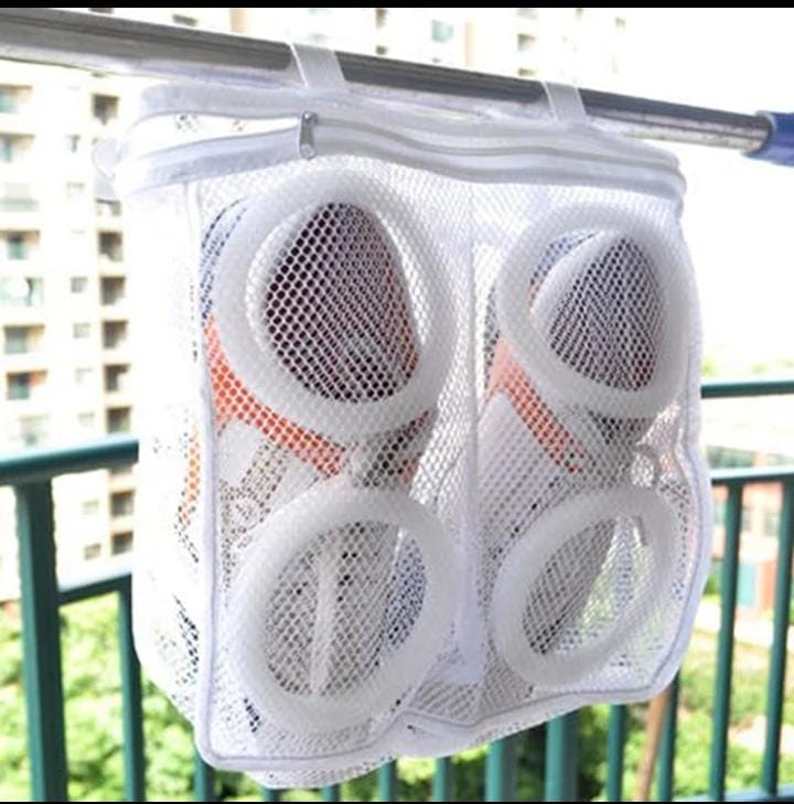 Shoe washing machine bags