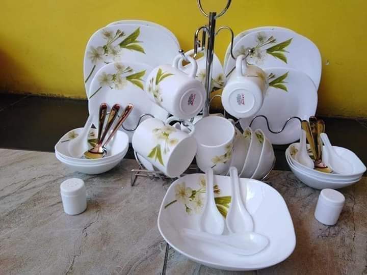 36pc quadra dinner set