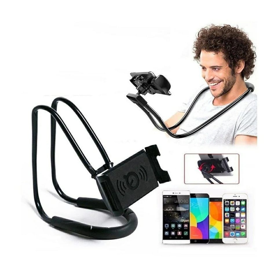 Lazy neck phone holder