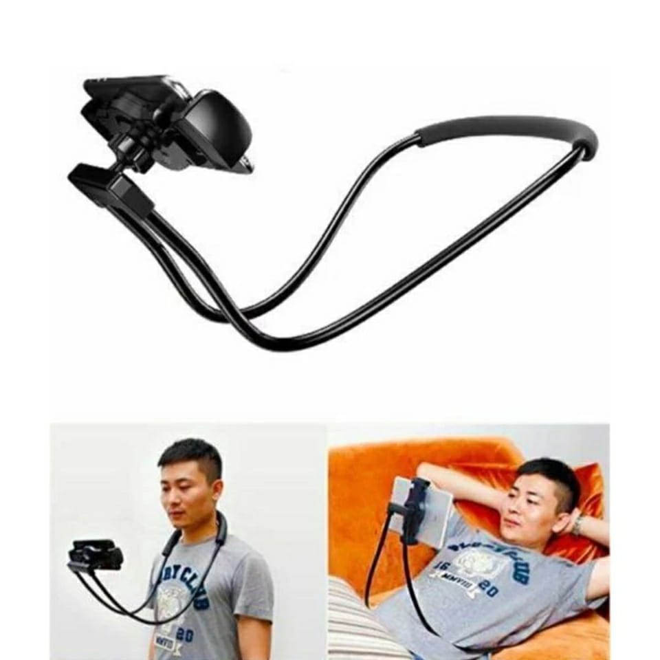 Lazy neck phone holder