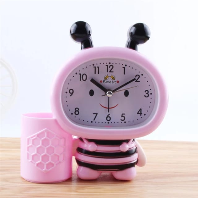 Hello kitty/busy bee table clock