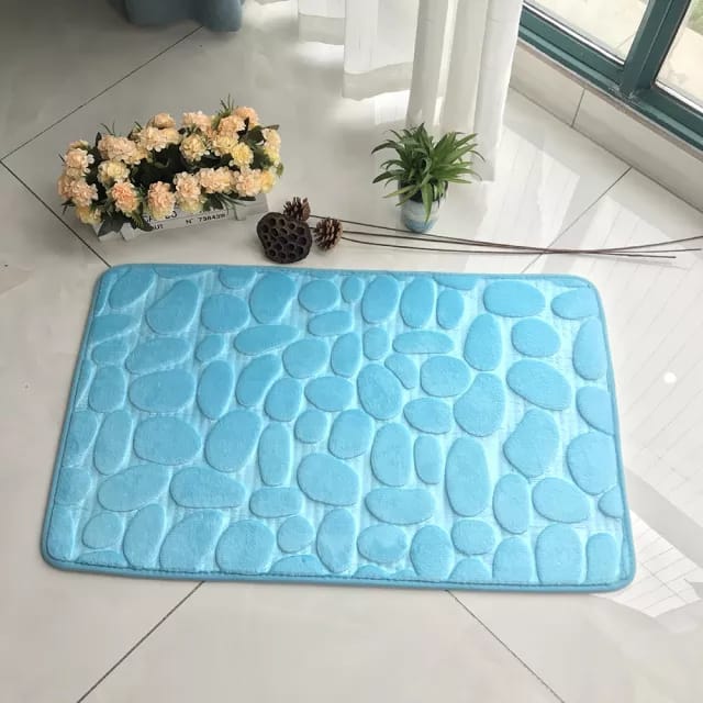 3pcs non slip,absorbent microfiber bathroom mat