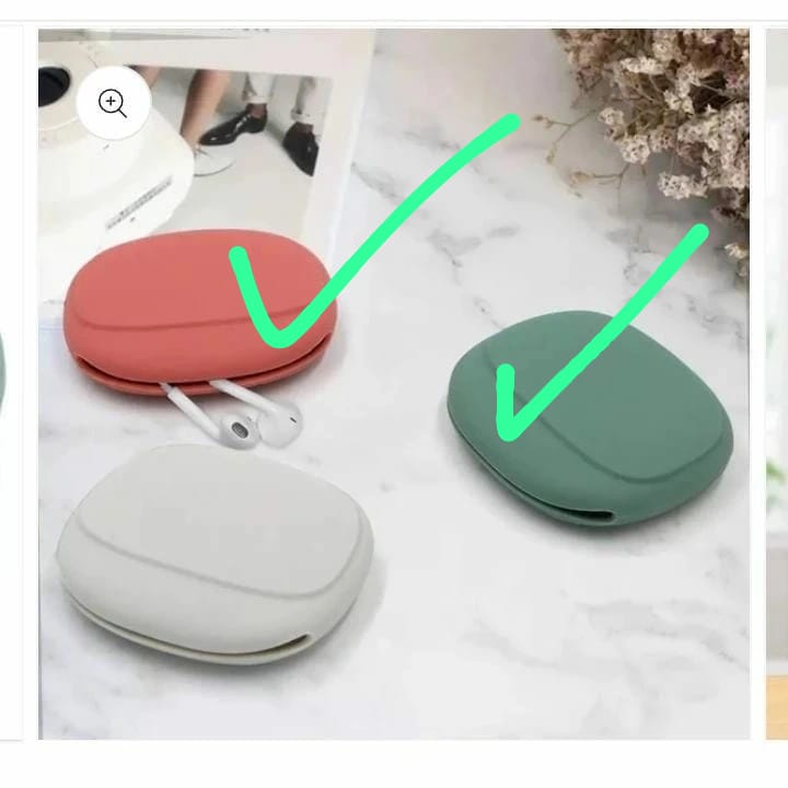 Silicone Earphones/Cable Holder