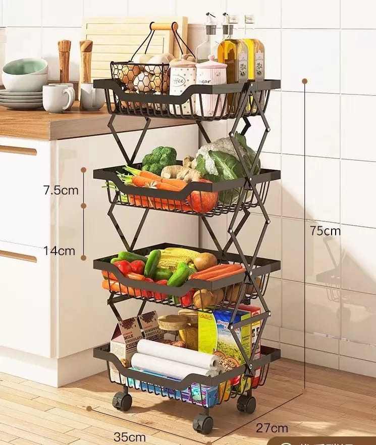 4 Tier Vegetable Rack