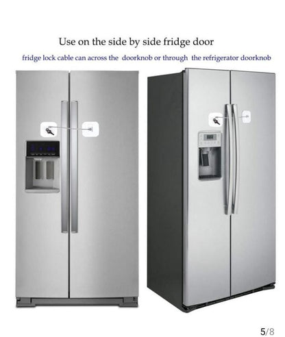 Lock & Key Children Fridge Safety Lock