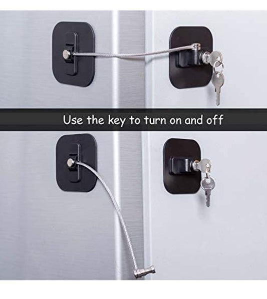 Lock & Key Children Fridge Safety Lock