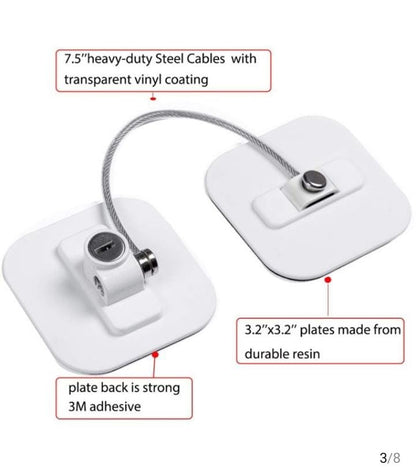 Lock & Key Children Fridge Safety Lock