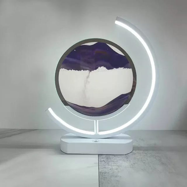 Rechargeable USB LED Moving Sand Art Night Light
