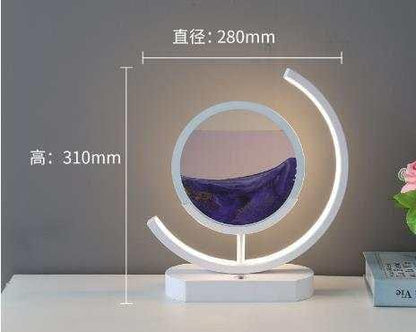 Rechargeable USB LED Moving Sand Decor