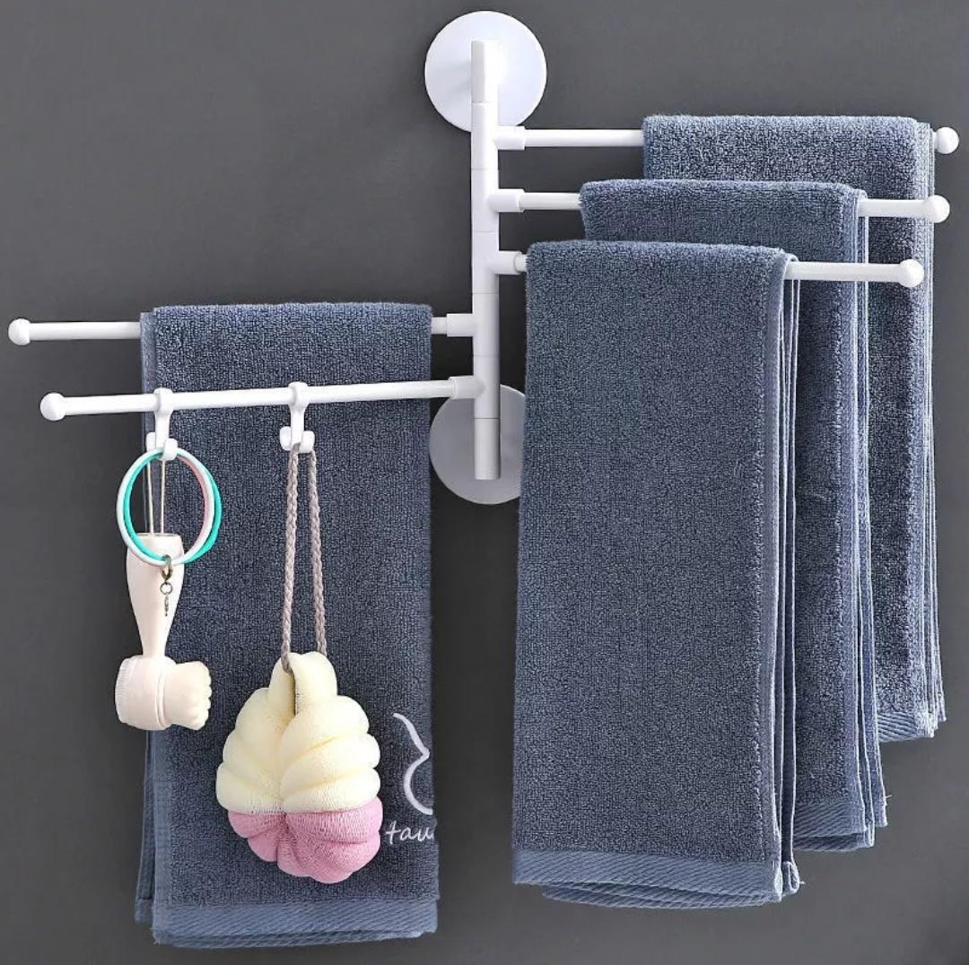 Multipurpose 5 in 1 Towel Hanger