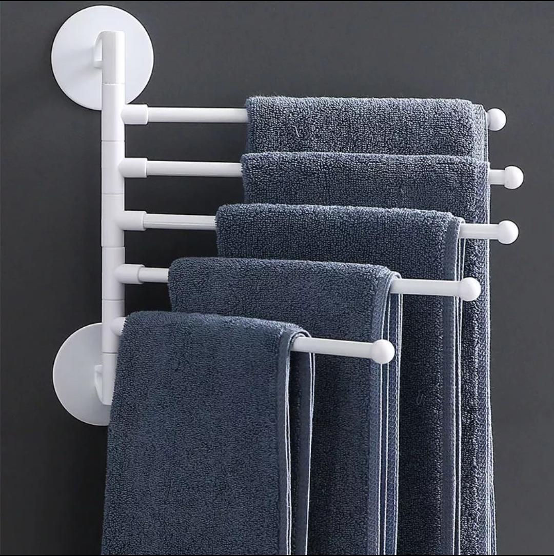 Multipurpose 5 in 1 Towel Hanger