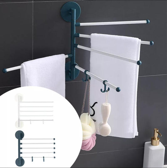 Multipurpose 5 in 1 Towel Hanger