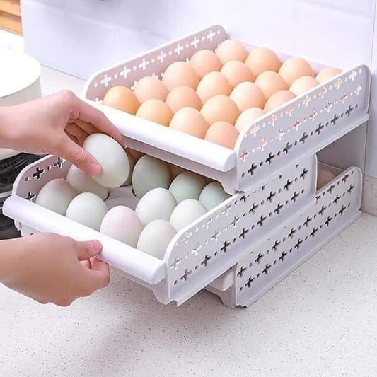 Stackable Layered Eggs Tray