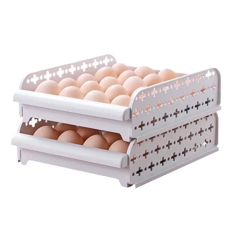 Stackable Layered Eggs Tray