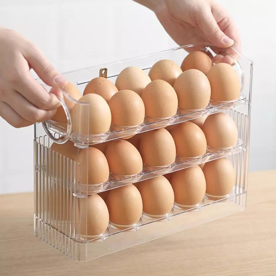 3 Layer Acrylic Layer Egg Storage Tray