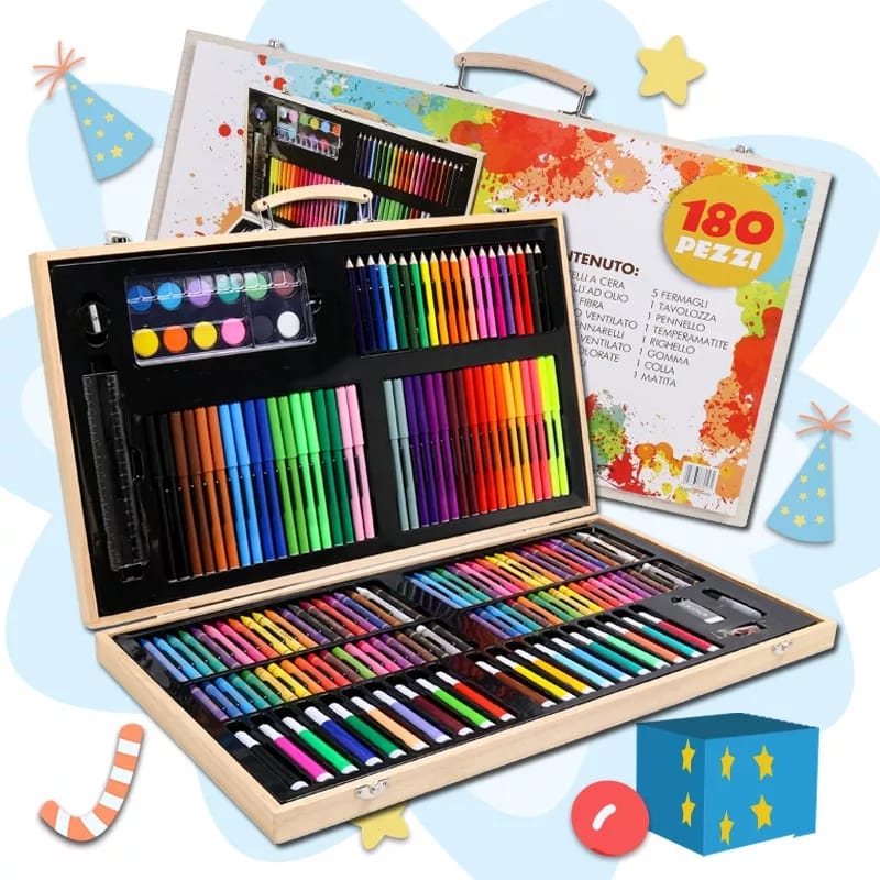 Kids Art Coloring Set