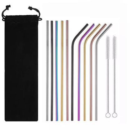 Food Grade Stainless Steel Reusable Straws