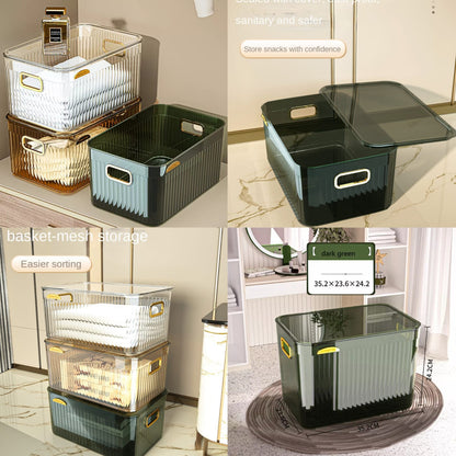 Transparent Household Storage Box