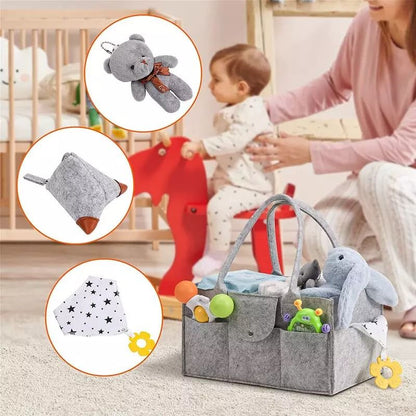 Baby Diaper Caddy Nursery Organizer