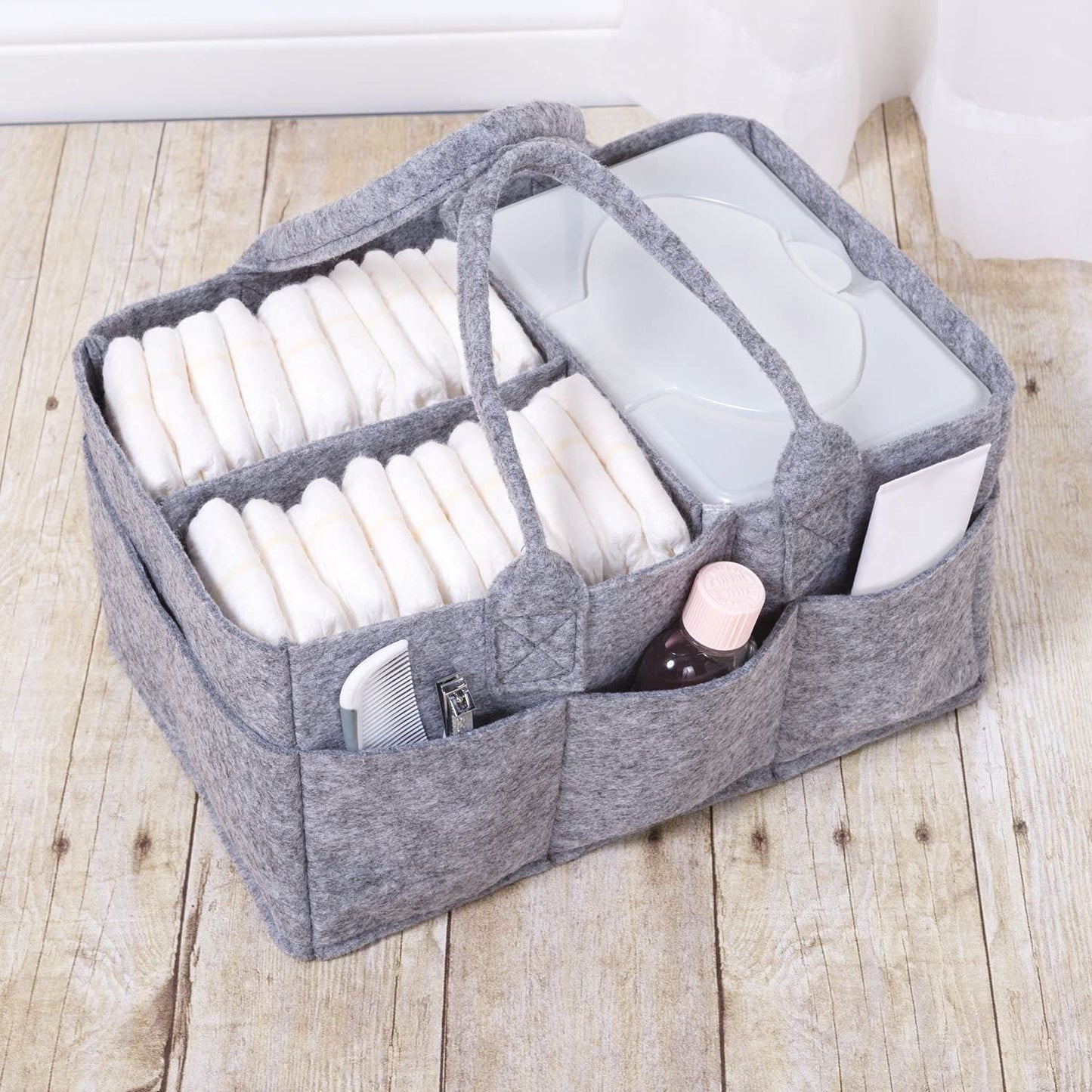 Baby Diaper Caddy Nursery Organizer