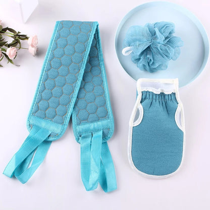 3Pcs Exfoliating Body Scrubber